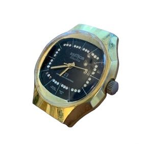 Eseikor Electra Vintage Black & Gold Watch Face